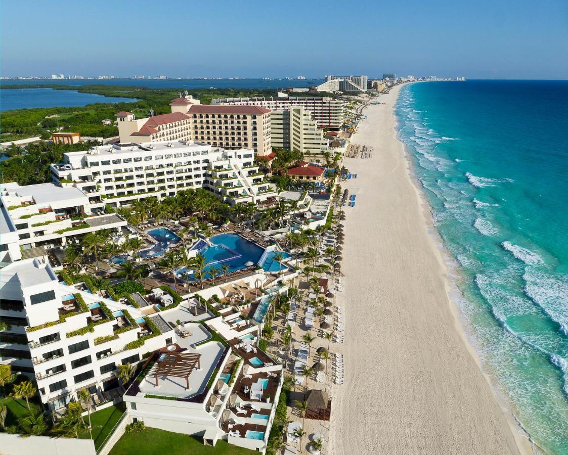 Grand Oasis Sens - All-Inclusive Adults Only Cancun Exterior photo Aerial view of the resort