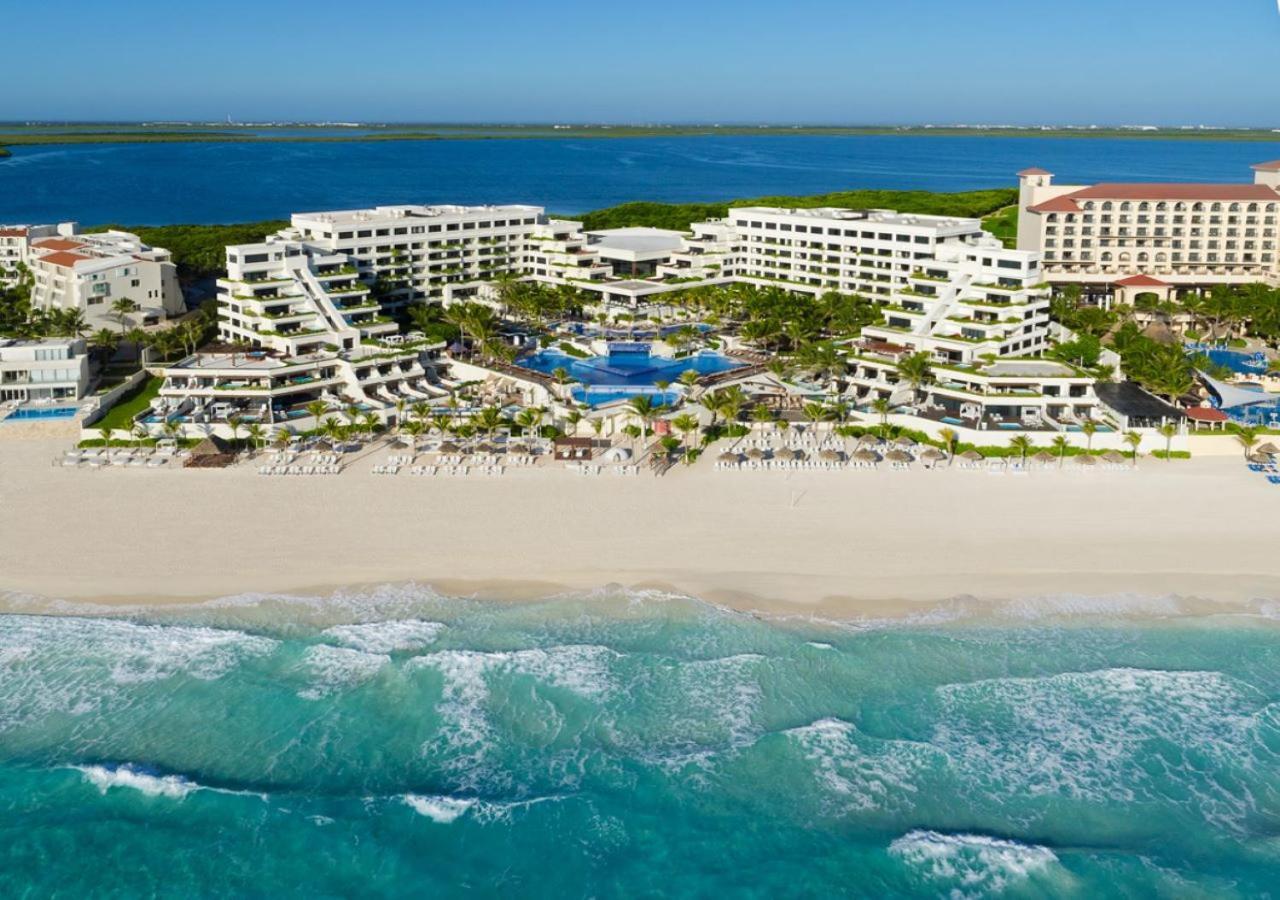 Grand Oasis Sens - All-Inclusive Adults Only Cancun Exterior photo Aerial view of the resort