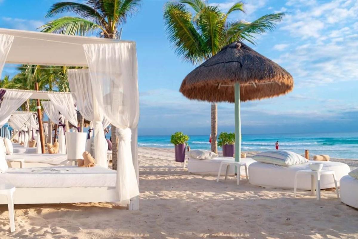 Grand Oasis Sens - All-Inclusive Adults Only Cancun Exterior photo Beach at the Grand at Moon Palace